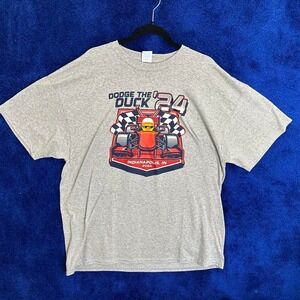 Vintage dodge‎ the duck 2024 racing FedEx T-shirt men's size XXL.